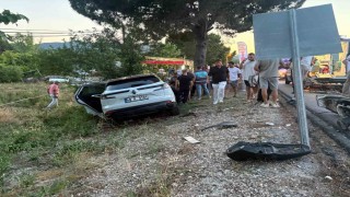 Marmaris-Datça yolunda kaza: 1 yaralı