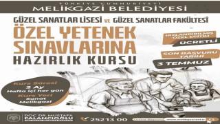Melikgazi Belediyesinden geleceğin sanatçılarına büyük destek