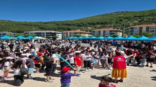 Menteşede çocuk şenliği coşkusu