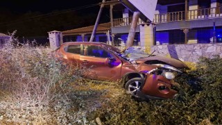 Menteşede trafik kazası: 1 yaralı