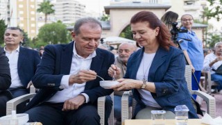 Mersinde geleneksel aşure programı yoğun katılımla düzenlendi