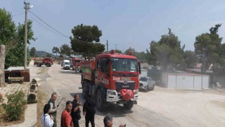 Mersinde gerçeğini aratmayan orman yangını tatbikatı