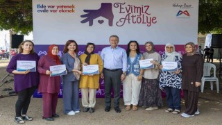 Mersinde kadın emeği sertifikayla taçlandı