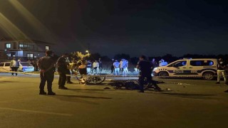 Mersinde motosiklet kazası: 1 ölü, 1 yaralı