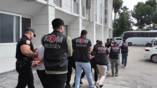 Mersinde suç örgütüne yönelik operasyonda 16 tutuklama