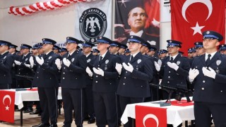Merzifon POMEMde 162 polis adayı mezun oldu