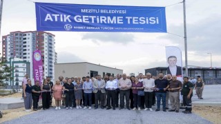 Mezitlide Atık Getirme Merkezi hizmete açıldı