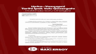 MHPli Ersoydan tarihi İpek Yolu için soru önergesi