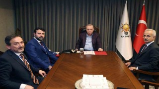 Milletvekilleri Şahin ve Keskinkılıç, Cumhurbaşkanı Erdoğan ile Karabükü görüştü
