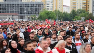 Milli heyecan Talasta yürekleri ısıttı