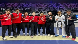 Milli taekwondoculardan 13 madalya