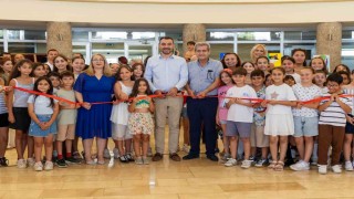 Minik ressamların eserleri beğeni topladı
