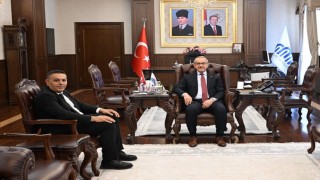 MTSO Yönetim Kurulu Başkanı Sadıkoğlundan Vali Yavuza ziyaret