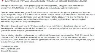 Müftülük makamı tartışması: Fetva makamına müftüden başkası oturamaz