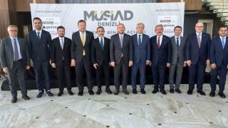 Muğla MÜSİAD, Denizli Şubesinin yeni hizmet binası açılışına katıldı