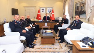 Muğla Valisi Akbıyık,  Jandarmayı ağırladı