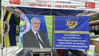 Muğlada Aziz Yıldırım için lokma döküldü