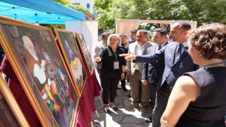 Muğlada el emeği göz nuru eserler görücüye çıktı