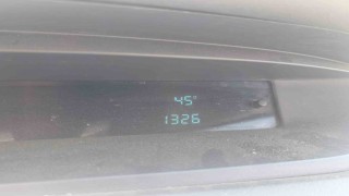 Muğlada termometreler 45 dereceyi gördü