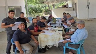 Muğlada üreticilere destekler anlatıldı, yangın uyarısı yapıldı