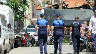 Muğlada Zabıta ekiplerinden motosiklet tamircilerine sıkı denetim