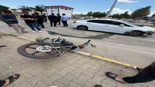 Muşta otomobil ile motosiklet çarpıştı: 2 yaralı