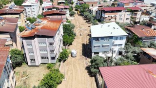Nazilli Belediyesi Yıldıztepede yarım asırlık iyi içme suyu hattını yeniledi