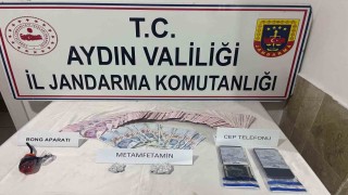 Nazillide uyuşturucu satıcısına suçüstü