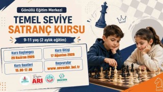 Nevşehir Belediyesinden çocuklara satranç kursu