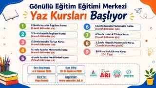 Nevşehirde ücretsiz yaz kursları başlıyor