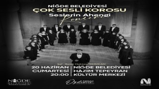 Niğde Belediyesi Çok Sesli Korosundan sanat dolu gece