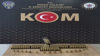 Niğdede ruhsatsız silah operasyonu: 1 tutuklama