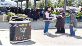Niğde'de uyuşturucuyla mücadele kapsamında bin 406 vatandaşa bilgilendirme