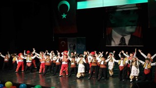 Nilüferli miniklerin mezuniyet sevinci