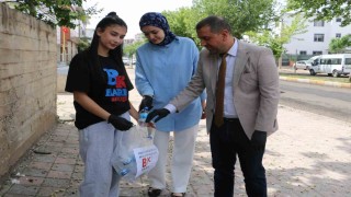 Öğrencilerden çevre duyarlılığı ve dayanışma örneği