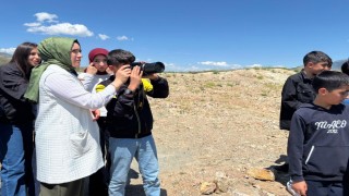 Öğrencilere kuş gözlemciliği ve doğa koruma bilinçlendirmesi