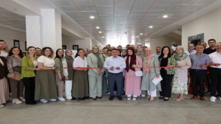 Öğrencilerin el emeği ürünleri sergide beğeni topladı