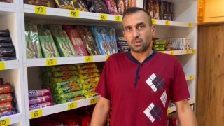 Olayın yaşandığı büfe çalışanı; 6 yıllık esnafım, ilk defa başımıza böyle bir olay geliyor