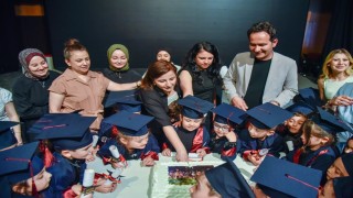 OMÜ Gündüz Bakımevi Anaokulunda mezuniyet coşkusu