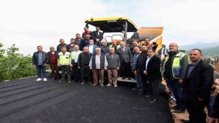Orduda 3 ilçeyi ilgilendiren yolda sıcak asfalt çalışması