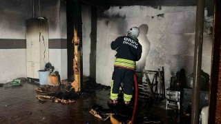 Orduda cami lojmanında yangın: İmam yaralandı, 3 kişi dumandan etkilendi
