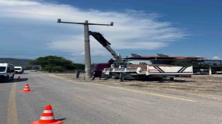 Ortaca Dikmekavakta yol güvenliği artırılıyor