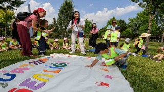 Osmangazide minikler yaza merhaba etkinliğinde buluştu