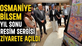 Osmaniye BİLSEM Yıl Sonu Resim Sergisi Ziyarete Açıldı