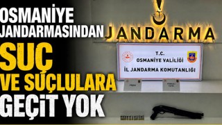 Osmaniye Jandarmasından Suç ve Suçlulara Geçit Yok