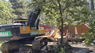 Osmaniye Olukbaşı Yaylasında 225 usulsüz yapının yıkımına başlandı