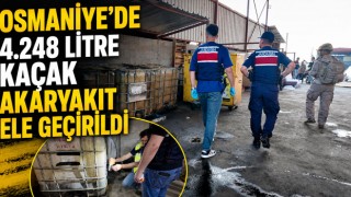 Osmaniye’de 4.248 Litre Kaçak Akaryakıt Ele Geçirildi