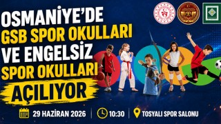 Osmaniye’de GSB Spor Okulları ve Engelsiz Spor Okulları Açılıyor