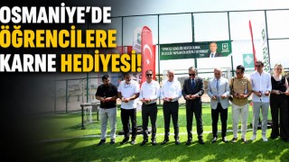 Osmaniye’de Öğrencilere Karne Hediyesi