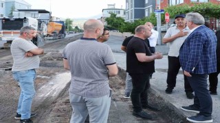 Osmanlı mahallesinin yolları ve çehresi yenileniyor